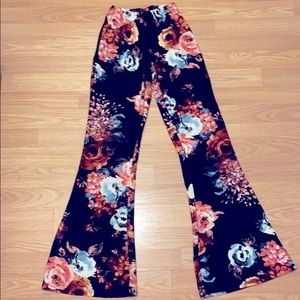 Flare spandex pants